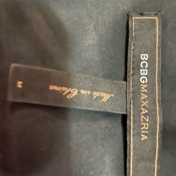 BCBG Max Azria black fluffy top-Party Ready! - Picture 5 of 6